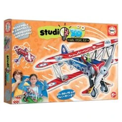 Educa Borrás - Avión - Puzzle Studio 3D 7 Educa Borrás - Avión - Puzzle Studio 3D -Educa Borras Ventas medias 82