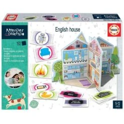 Educa Borrás - English House - Juego De Mesa -Educa Borras Ventas medias 85